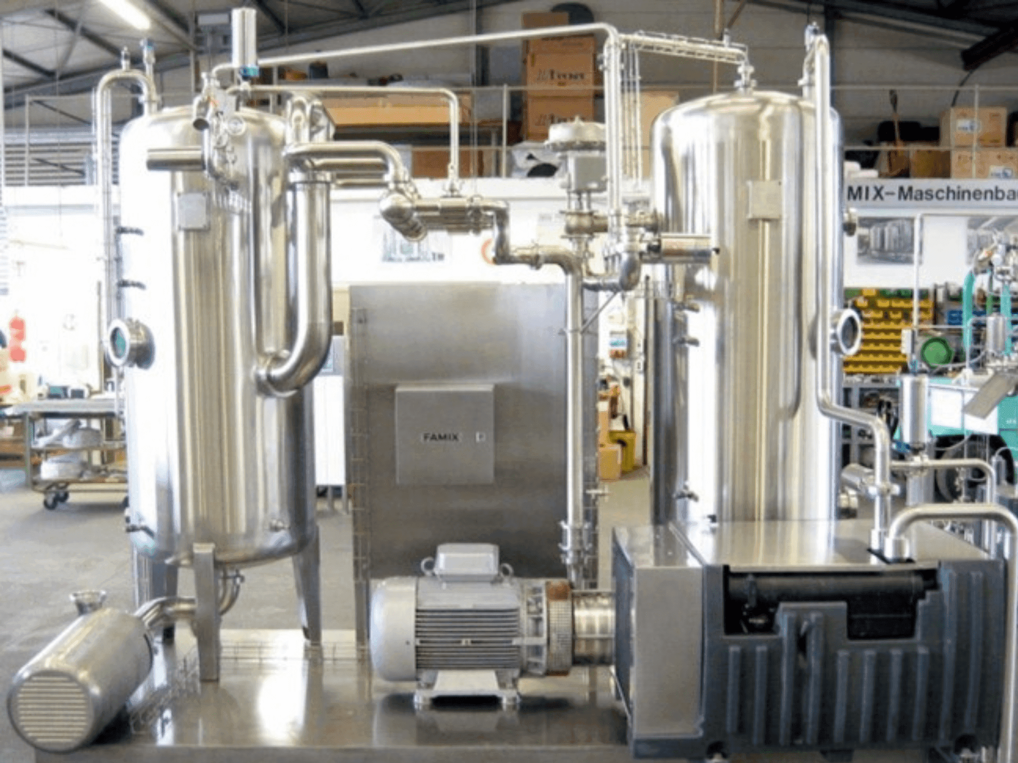 Vue de côté of H. FALTERBAUM FAMIX-MASCHINENBAU GMBH FAMIX 50000
