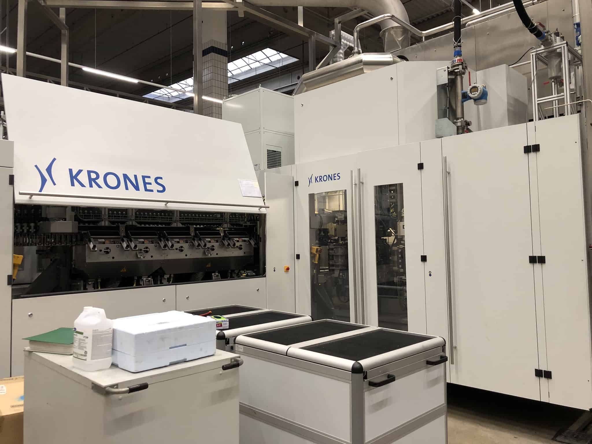 Vue de face de Krones -